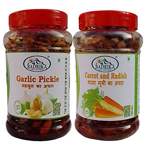 Garlic and Gajar Muli Ka achar