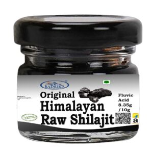 Badrika Original Himalayan Row Shilajit Himalayan Resin, 20g