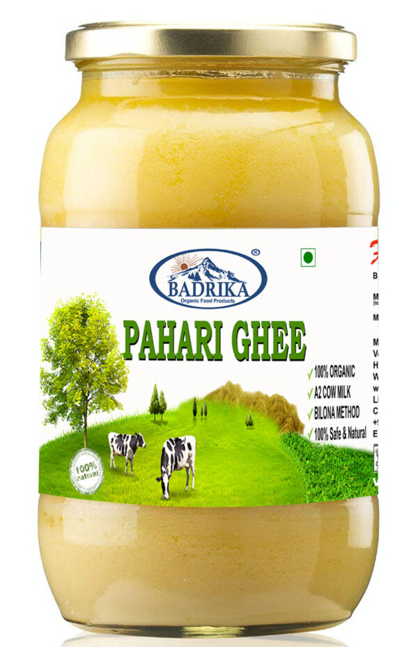 Badrika Pahari A2 Ghee | Himalayan Badri Cow Milk Ghee by Traditional Bilona Method 450ML - Image 5