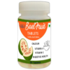 Badrika Natural Bael Fruit Tablets, 100% Natural Wood Apple Supplement with Calcium, Vitamin A, Vitamin C for Digestive Health, 30 Tablets